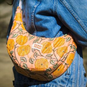 Handmade Floral Belt Bag